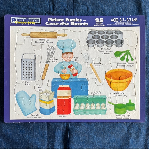 Vintage, 2 25 pieces puzzles - Picture 5 of 10